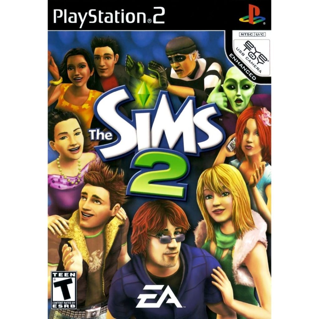 KASET PS2 THE SIMS 2