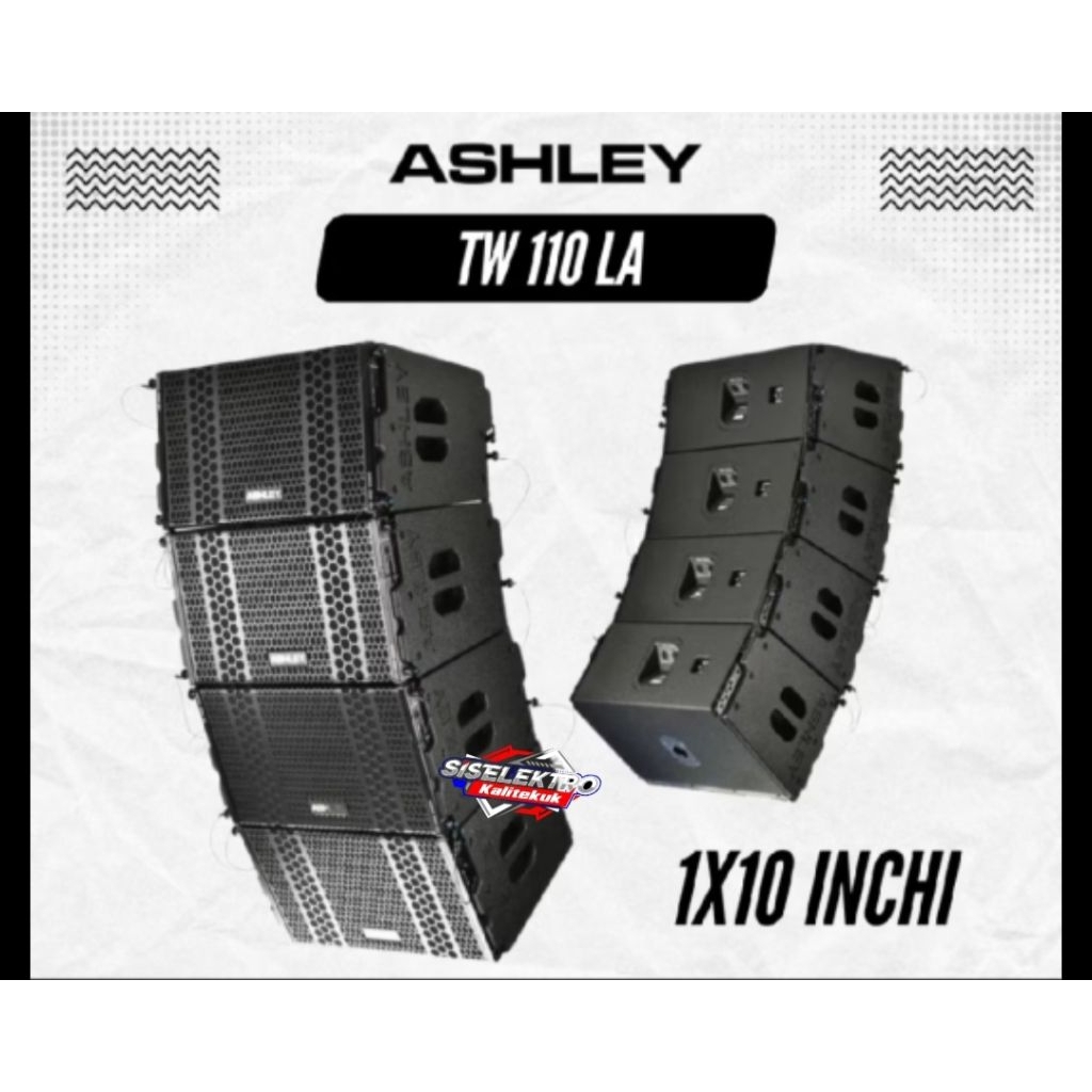 speaker line array Ashley tw 110 la ashley line array tw110la