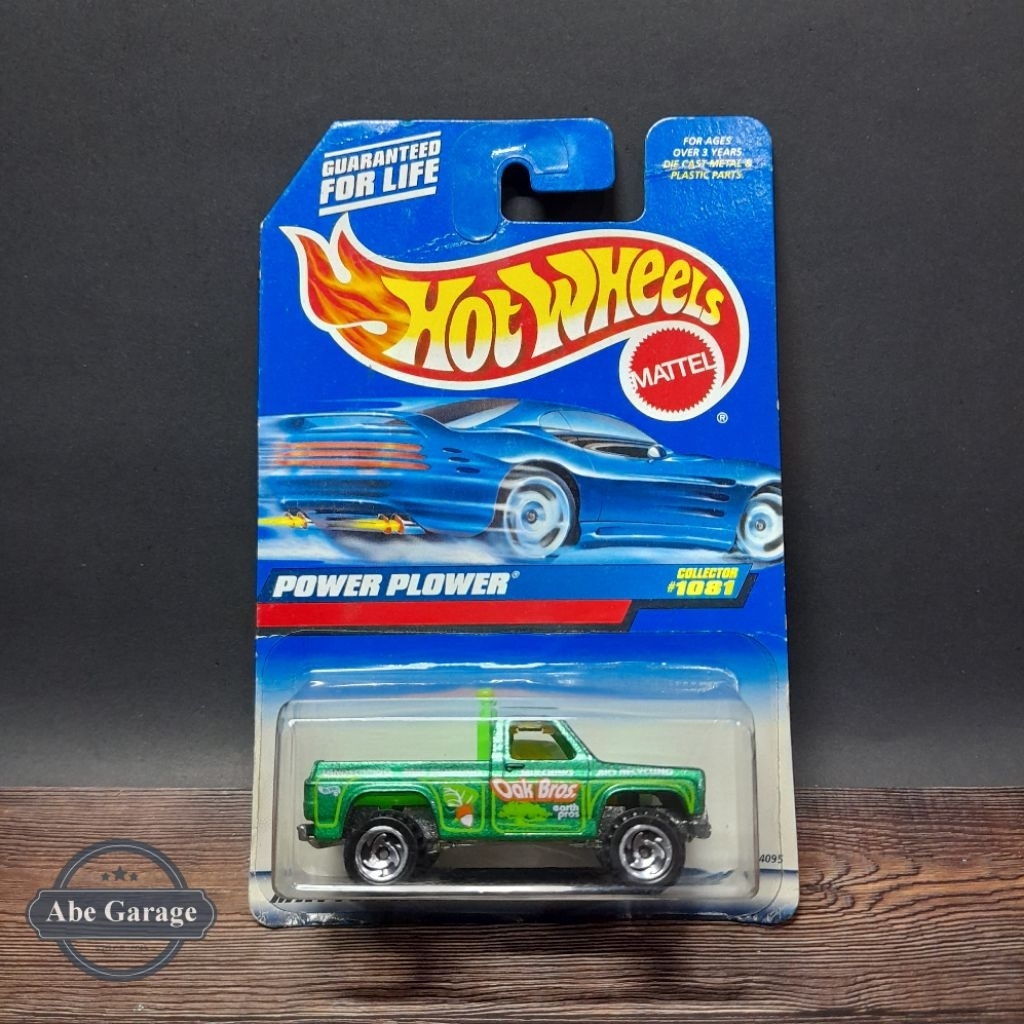 Hot Wheels Power Plower Vintage 1999 Chevy Pick Up Truck