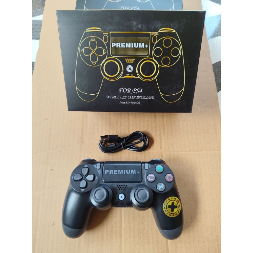 STICK PS4 OP PREMIUM PLUS STIK PS4 ORI PABRIK PREMIUM + JOSYSTICK PS4 OP