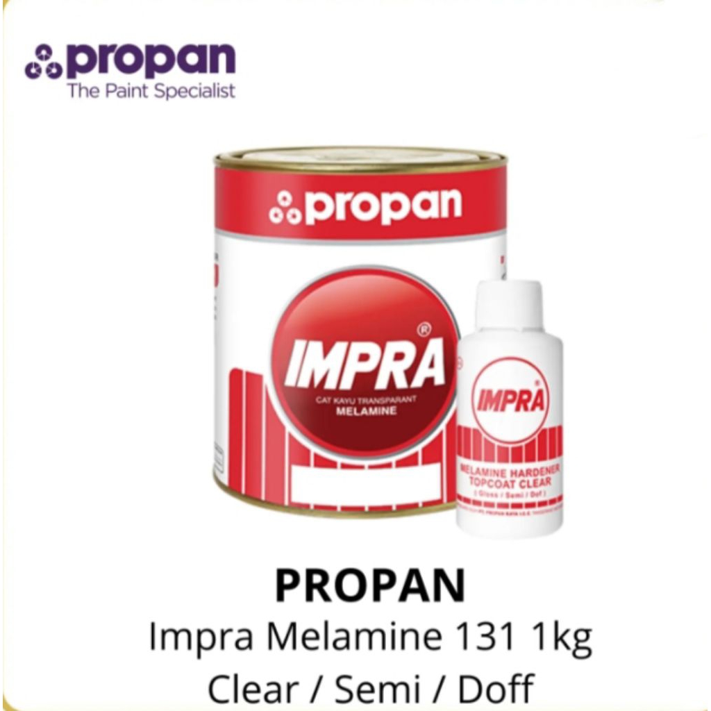 IMPRA melamin clear doff/glossy 1kg