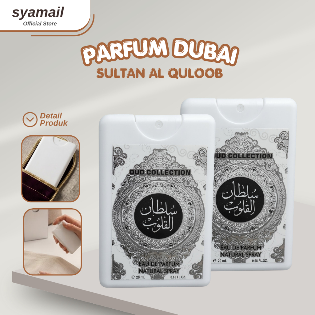 Original Parfum Pocket Arab Sultan Al Quloob By Ard Al Zaafaran 20ml Dubai Minyak Wangi Dari Dubai A