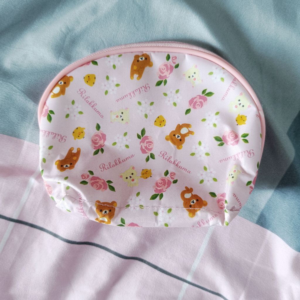 san-x rilakkuma pouch // dompet korilakkuma kiiroitori sanx