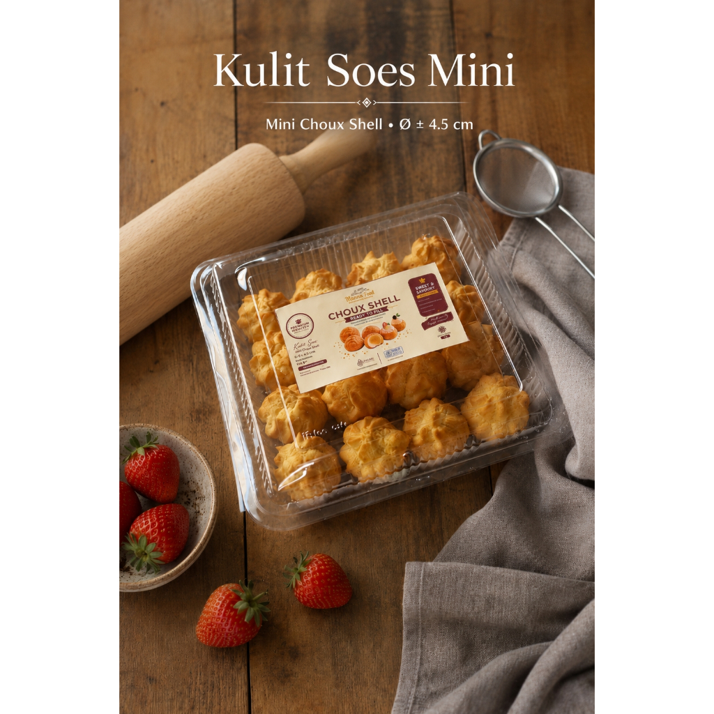 Manna Food Kulit Soes (Choux Shell)