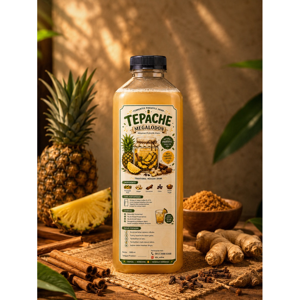 TEPACHE MINUMAN PROBIOTIK ALAMI / TEPACHE NENAS TEPACHE MEXICO