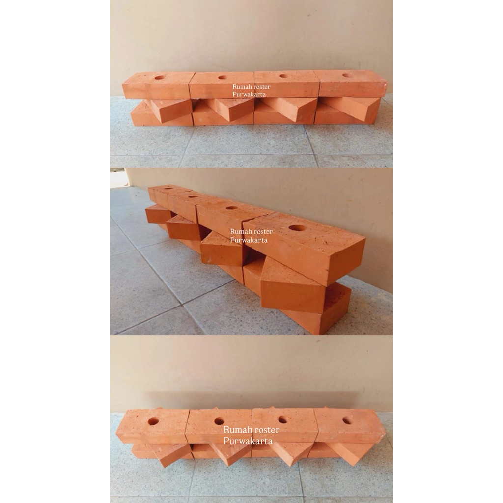 Bata Merah Ekspos/Bata ekspos Lubang 1/Bata merah pres.