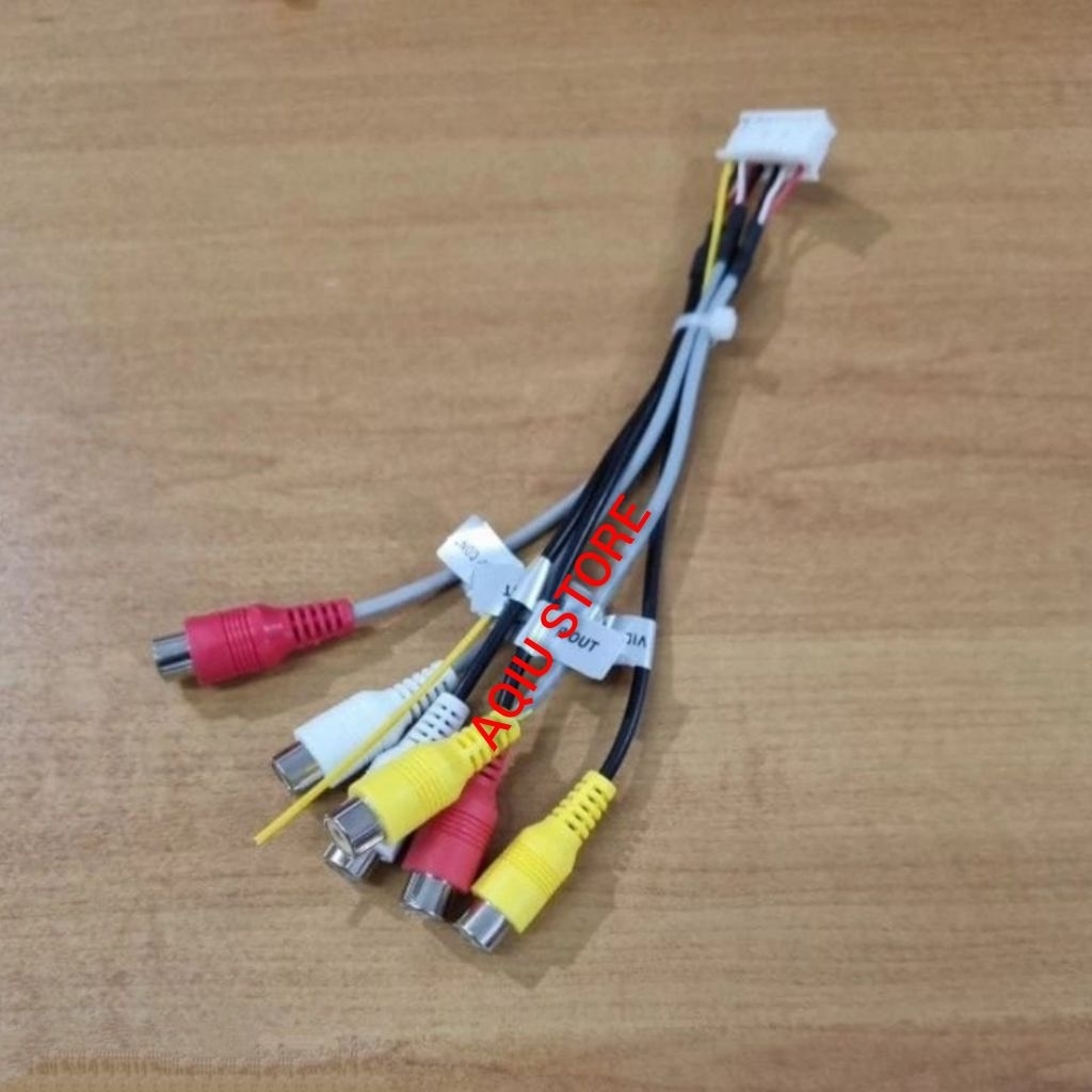 KABEL SOKET RCA UNTUK HEAD UNIT ANDROID