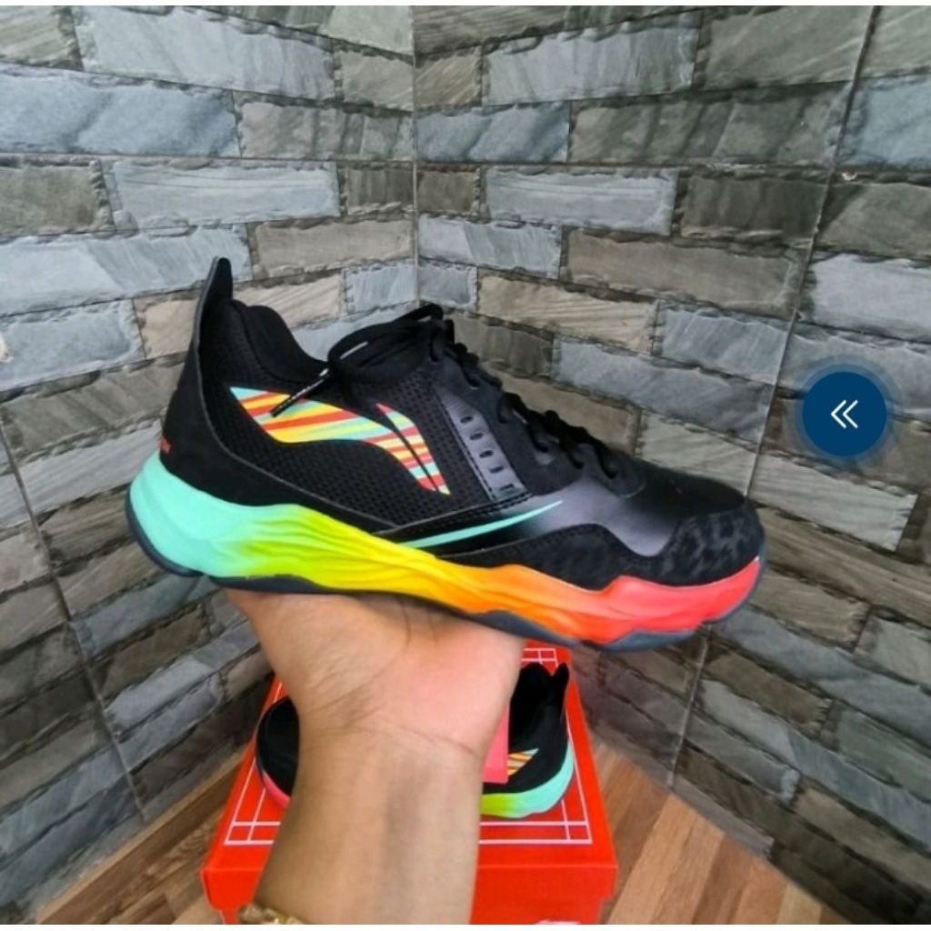 Sepatu Badminton LINING RANGER LITE SE II free kaos kaki Sepatu Lining Pria wanita