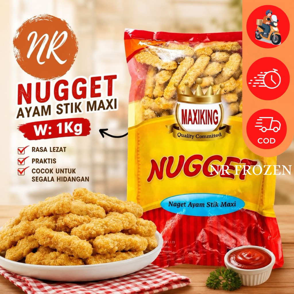 NUGGET AYAM MAXIKING 1KG N1135