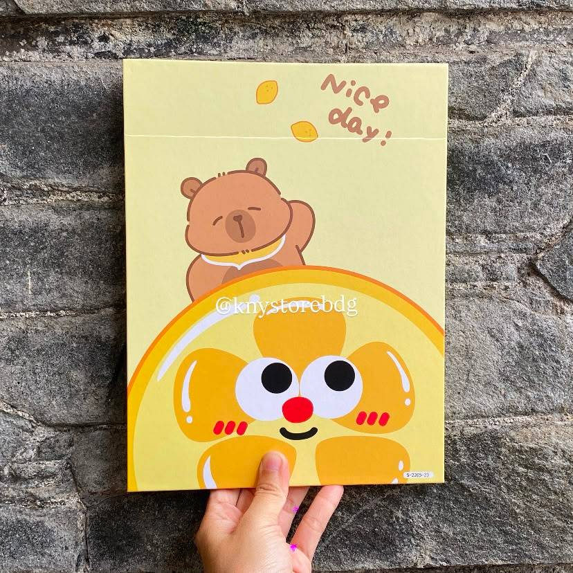 [SUPER JUMBO] KACA LIPAT/CERMIN LIPAT BUKU KARAKTER RANDOM