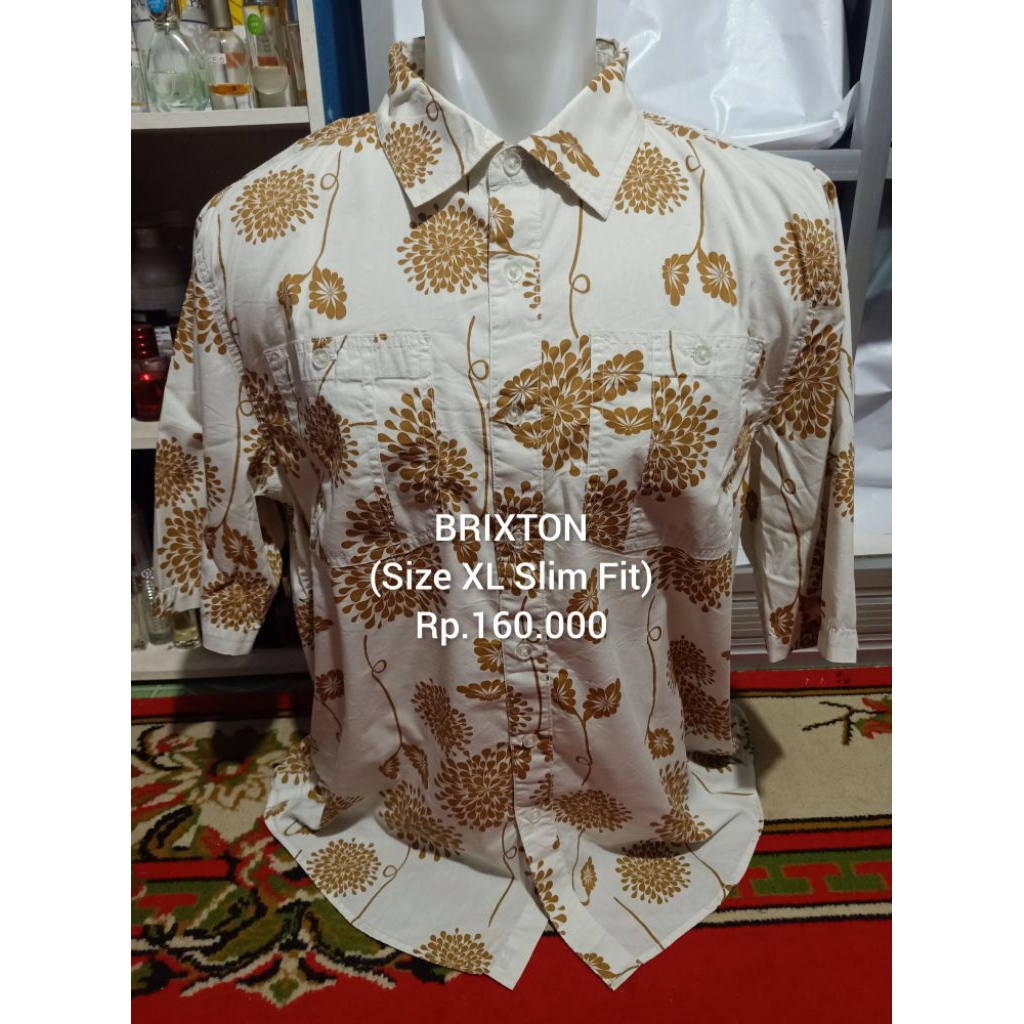 Kemeja Brixton Relaxed OriginaL