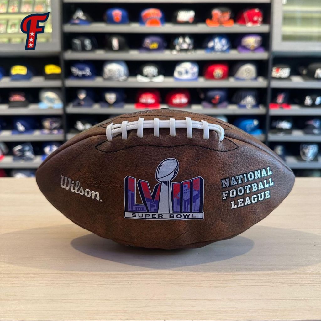 Bola Wilson Super Bowl LVIII Official All Over SB Football Original