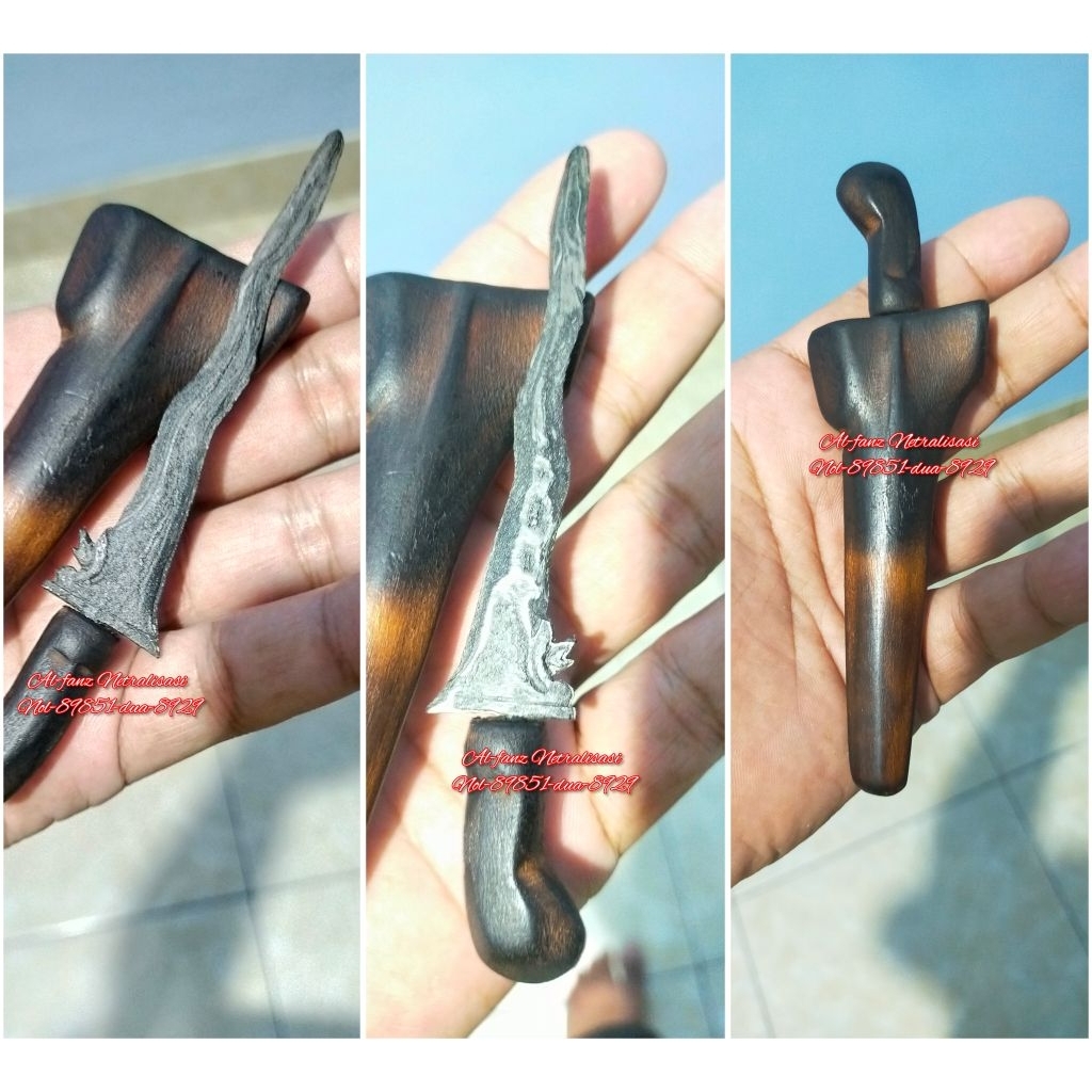 keris jimatan nogo siluman pamor tangkis  tangguh sepuh warangka iras original lawasan bawaan