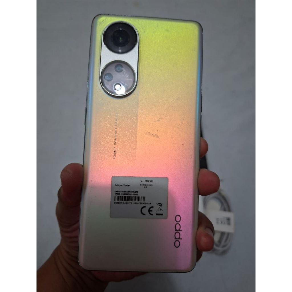 OPPO RENO 8T 5g 8/256gb SECOND BAIK