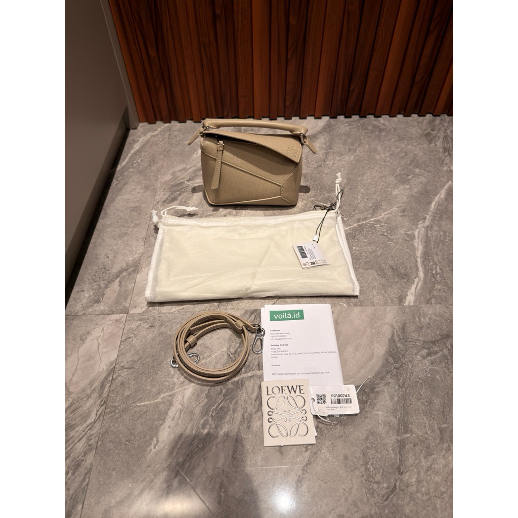 Preloved Loewe Mini Puzzle Clay