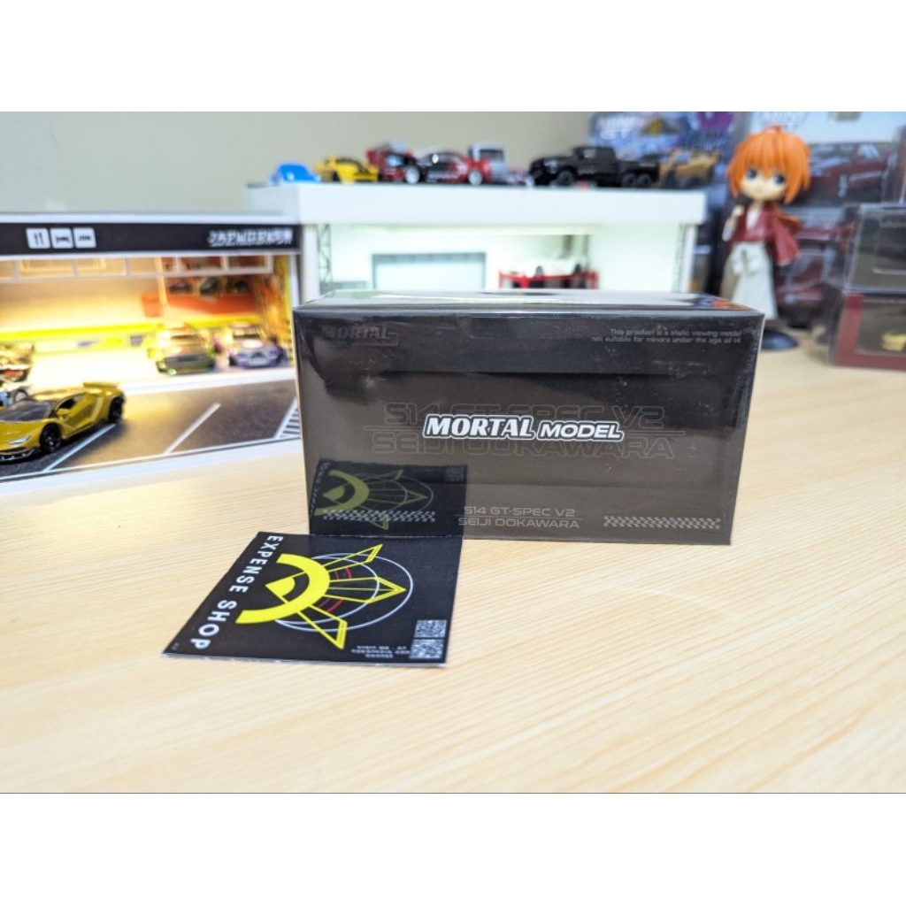 Mortal Model Nissan Silvia S14 GT Spec V2 Seiji Ookawara APA Xpo 2025 Pearl Black