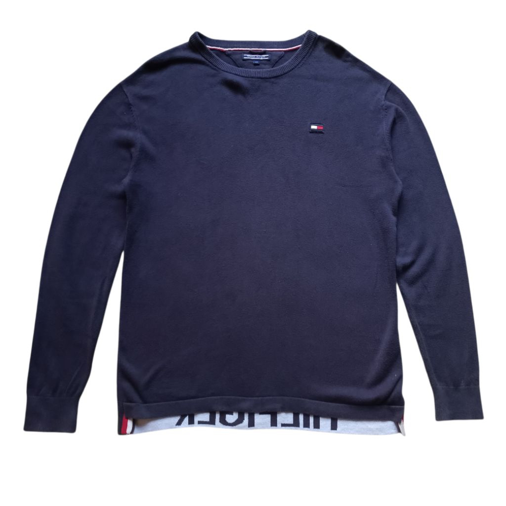 Tommy Hilfiger Men's Navy Sweater - NFS