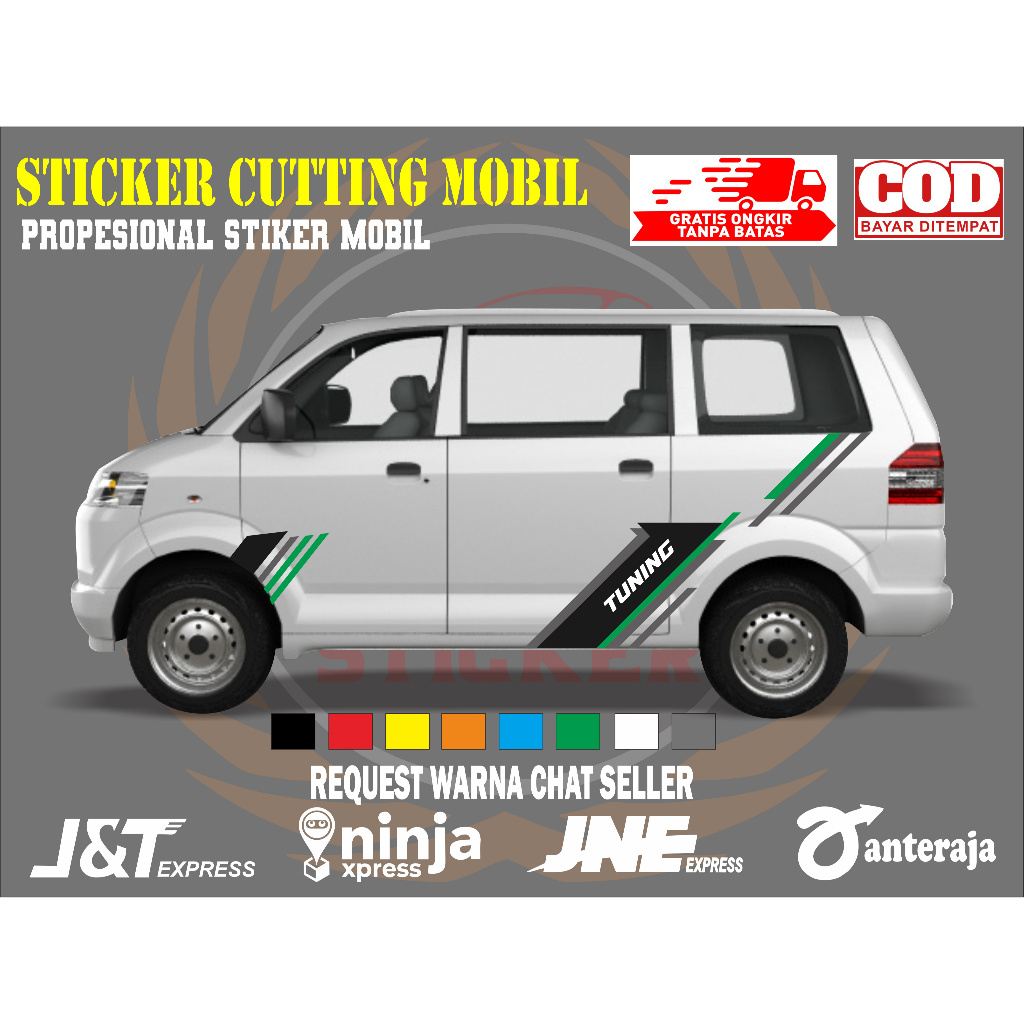 sticker mobil arena sticker mobil suzuki arena apv stiker mobil arena keren sticker variasi mobil