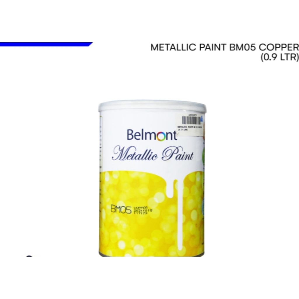 Belmont Cat Tembok Metalic 0.9L