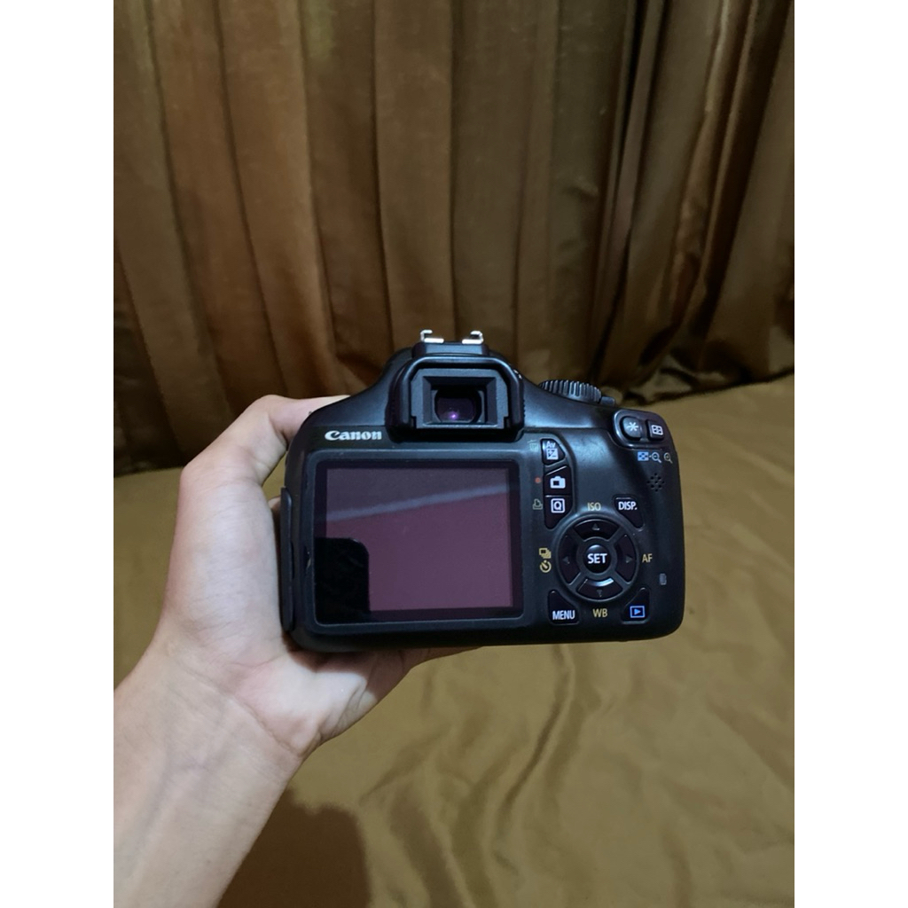 kamera canon 1100D+lensa
