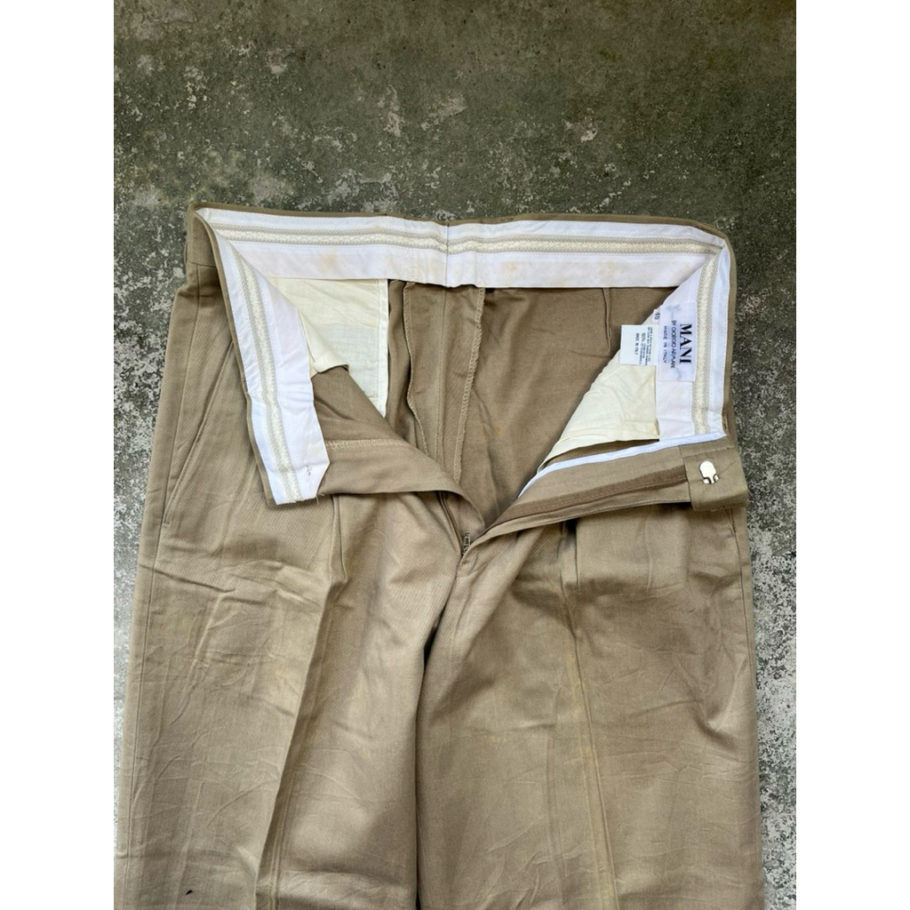 CHINOS PANTS VTG ORIGINAL GIORGIO ARMANI MADE IN ITALY BEST ITEM