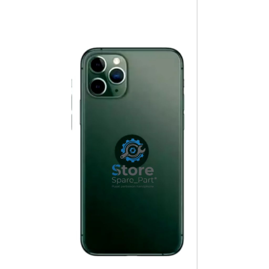 BACKGLASS/BACKDOOR IPHONE 11 PRO/11 PRO MAX + RING KACA KAMERA ORIGINAL