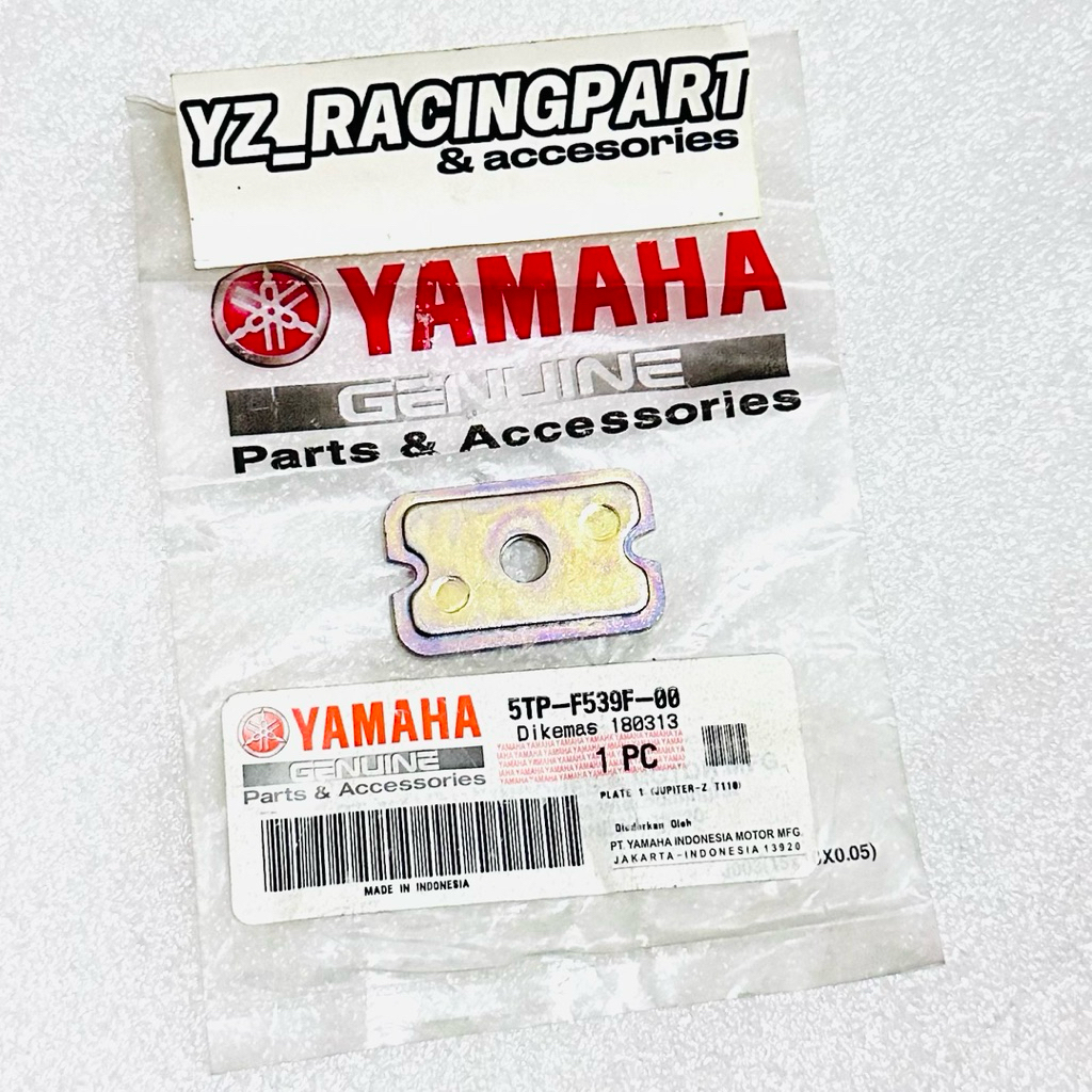Plat Anting Rantai Tutup Spaner SwingArm Jupiter Z 110 Burhan 115 Robot Original 5TP-F539F-00