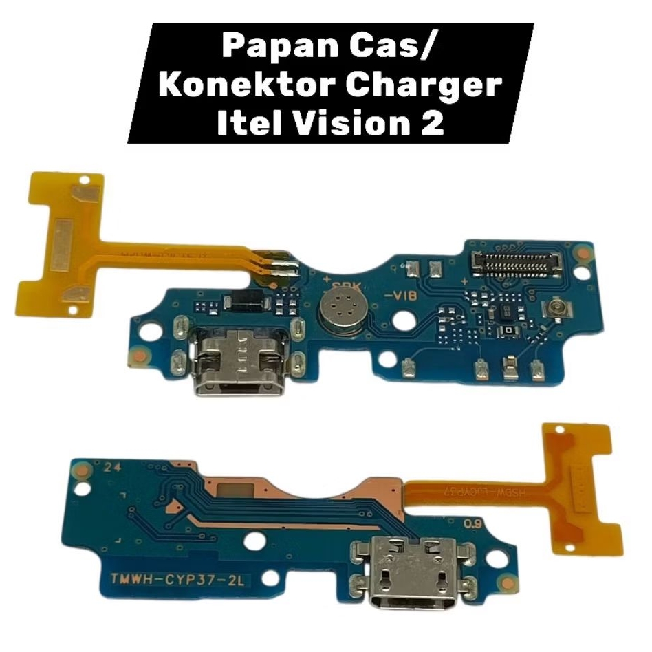 Papan Cas/ Konektor Charger Itel Vision 2