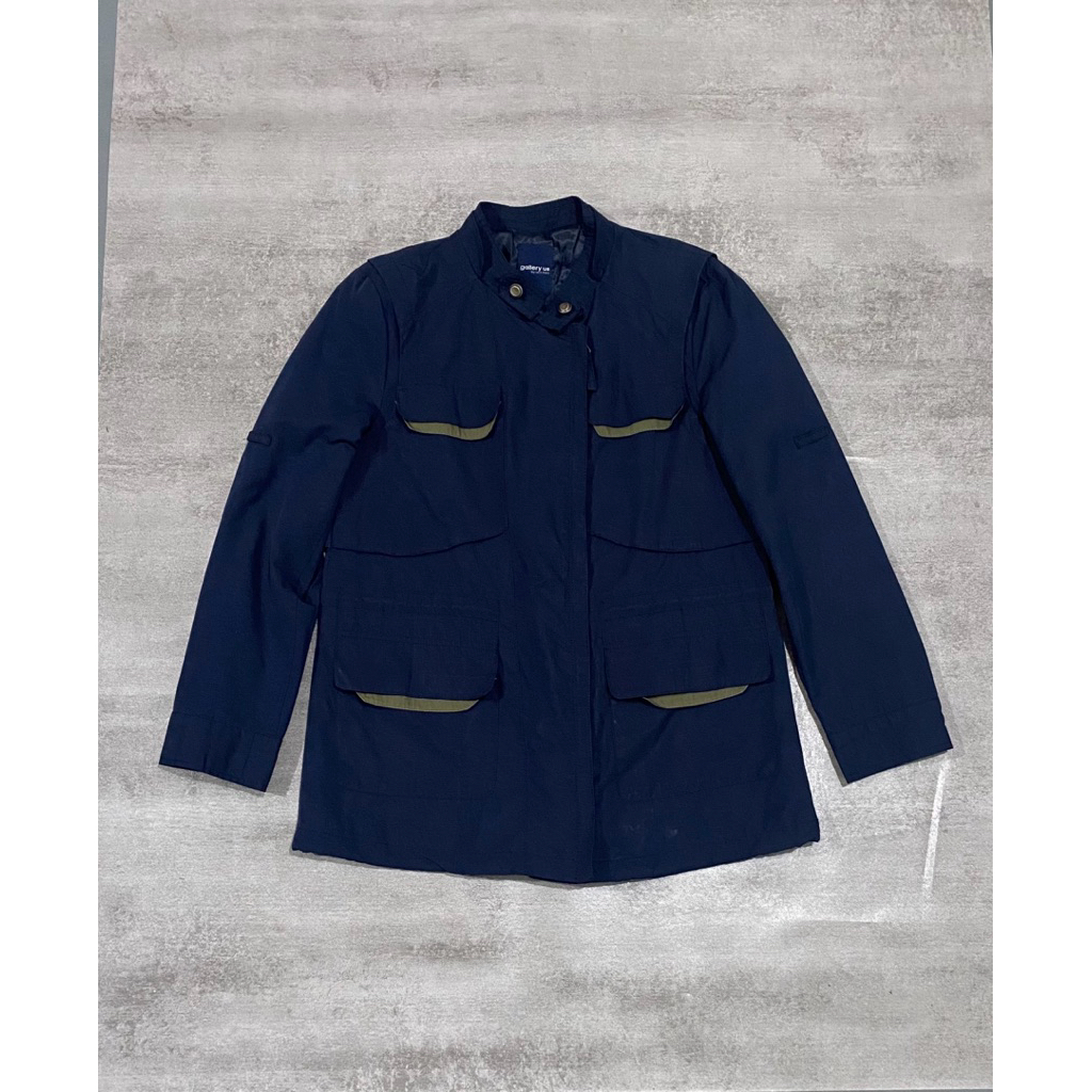 Jacket Parka Navy Gallery Us || 2nd ori || Jacket Wanita