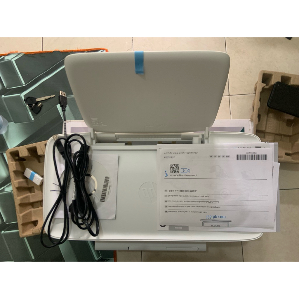 Printer HP Deskjet Ink Advantage 1216 tanpa cartridge