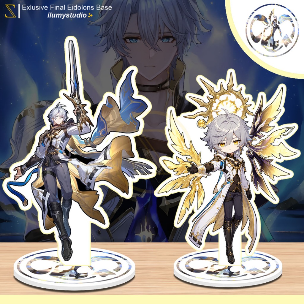 Honkai: Star Rail PHAINON Figure Standee akrilik - Exlusive Eidolons Base ilumystudio