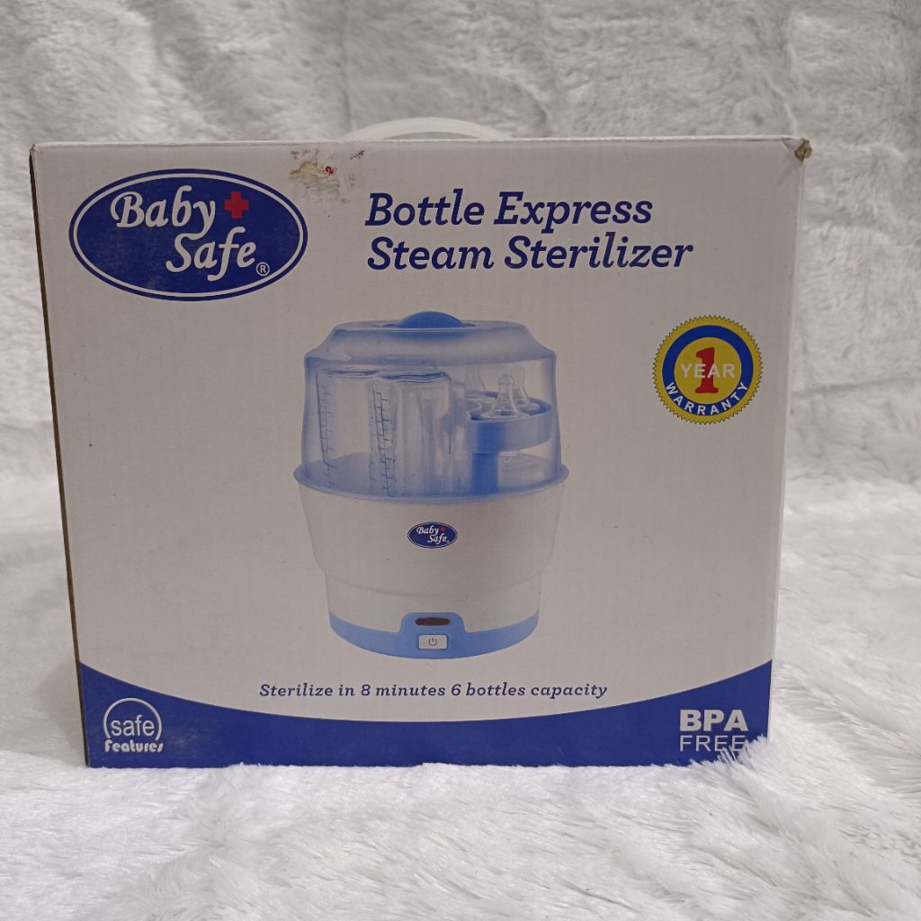 ALAT STERIL BOTOL SUSU BAYI DENGAN UAP PANAS