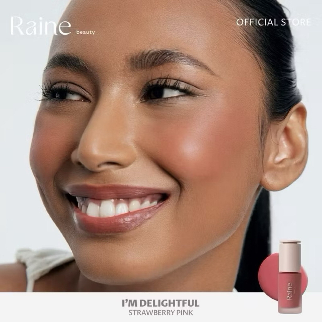 RAINE BEAUTY blush shade im delightful