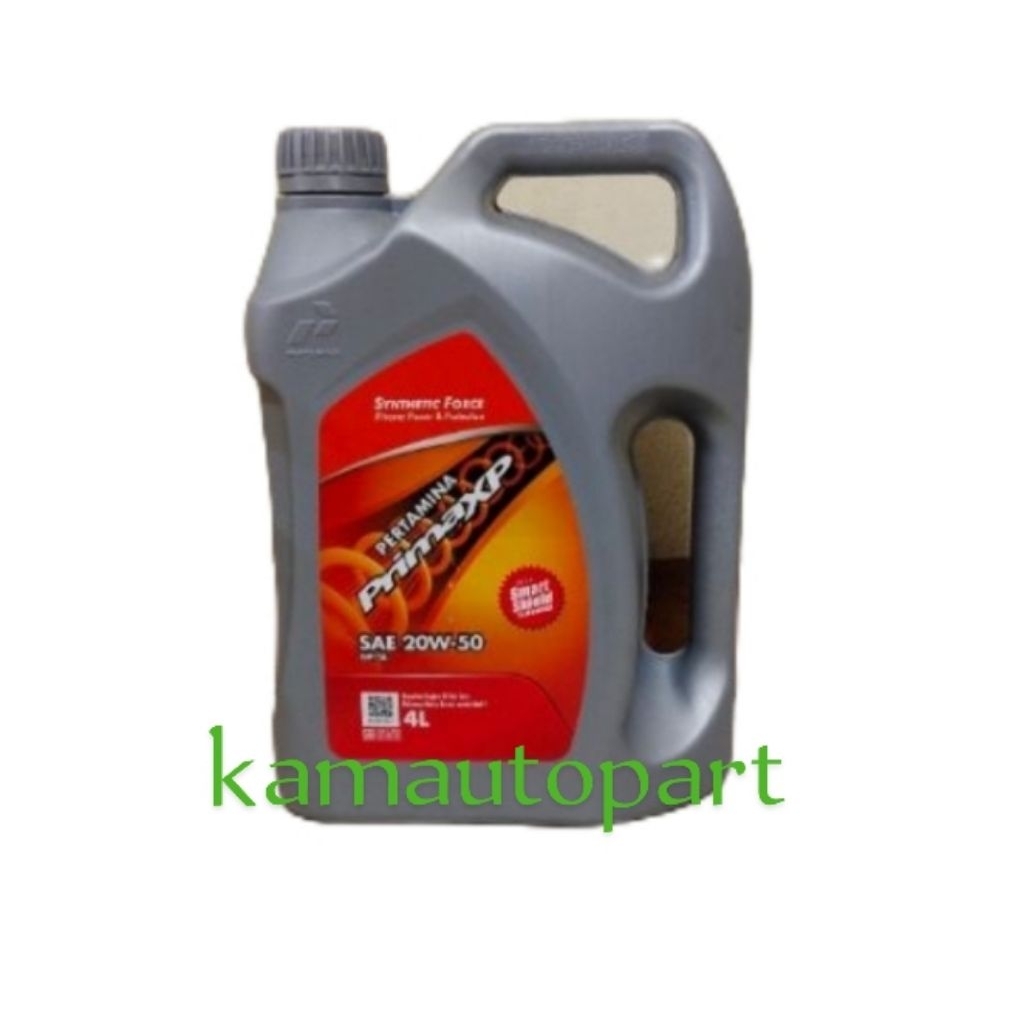 OIL prima XP SAE 20W-50XP / oli mesin prima XP 4 liter