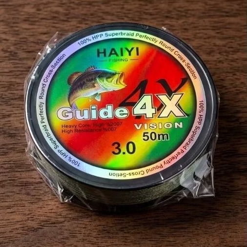 Senar Pancing PE 50meter Kuat dan Halus