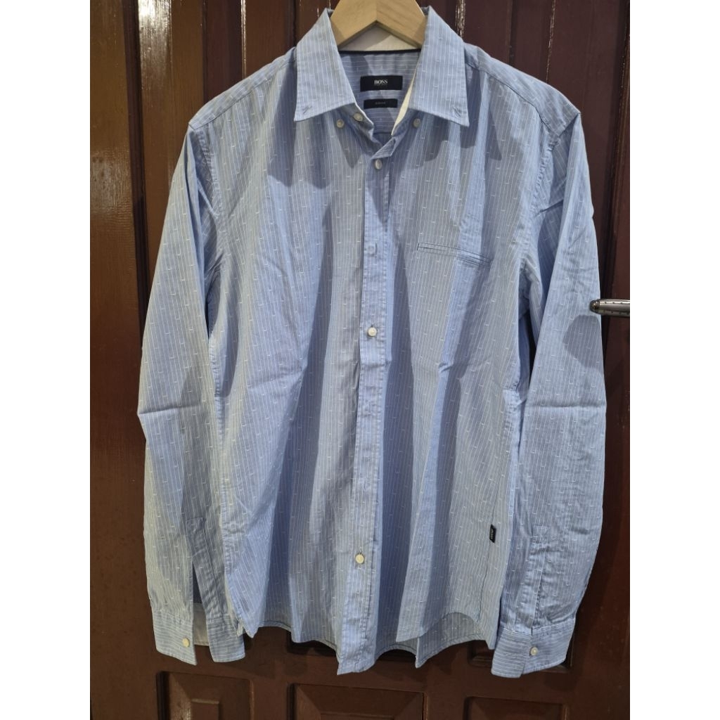 Baju kemeja Hugo boss slimfit