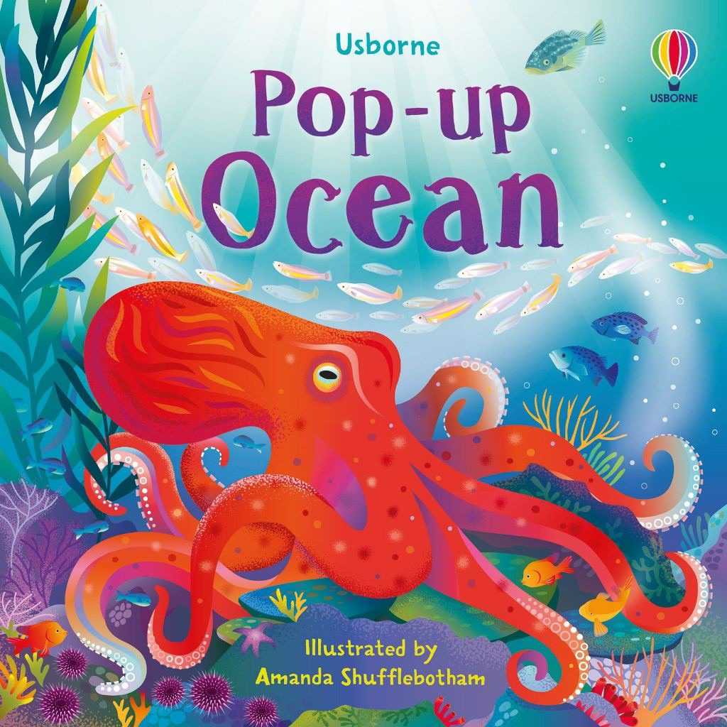 Buku Cerita Anak Pop Up 3D Books Pop-Up Ocean