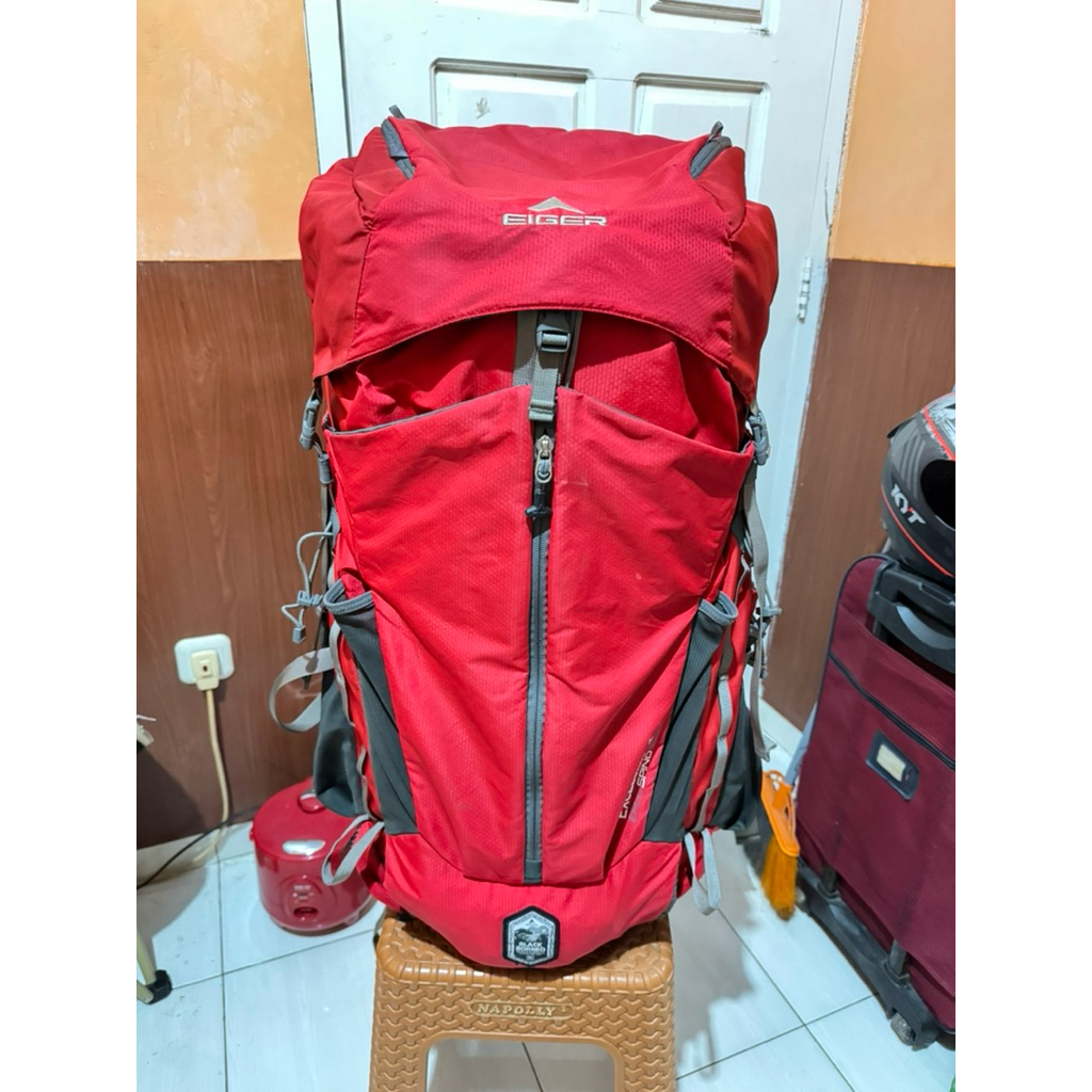 eiger excelsior 75+15 black borneo series