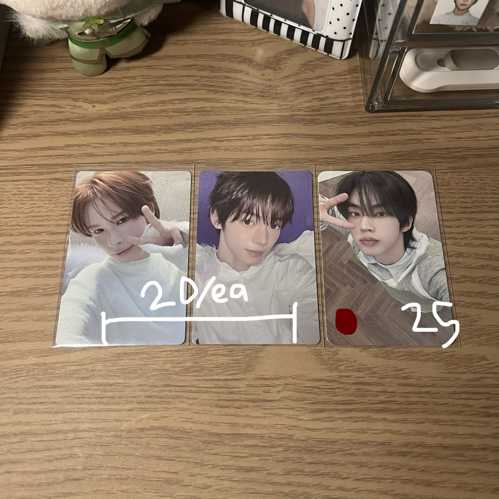 WTS PHOTOCARD OFFICIAL TWS KYUNGMIN HANJIN DOHOON