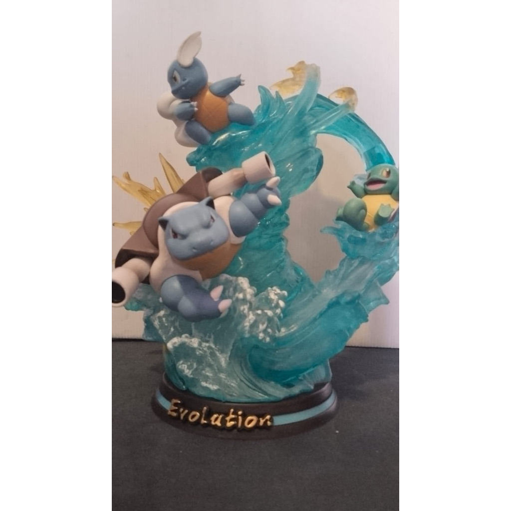 action figure Pokemon diorama blastoise