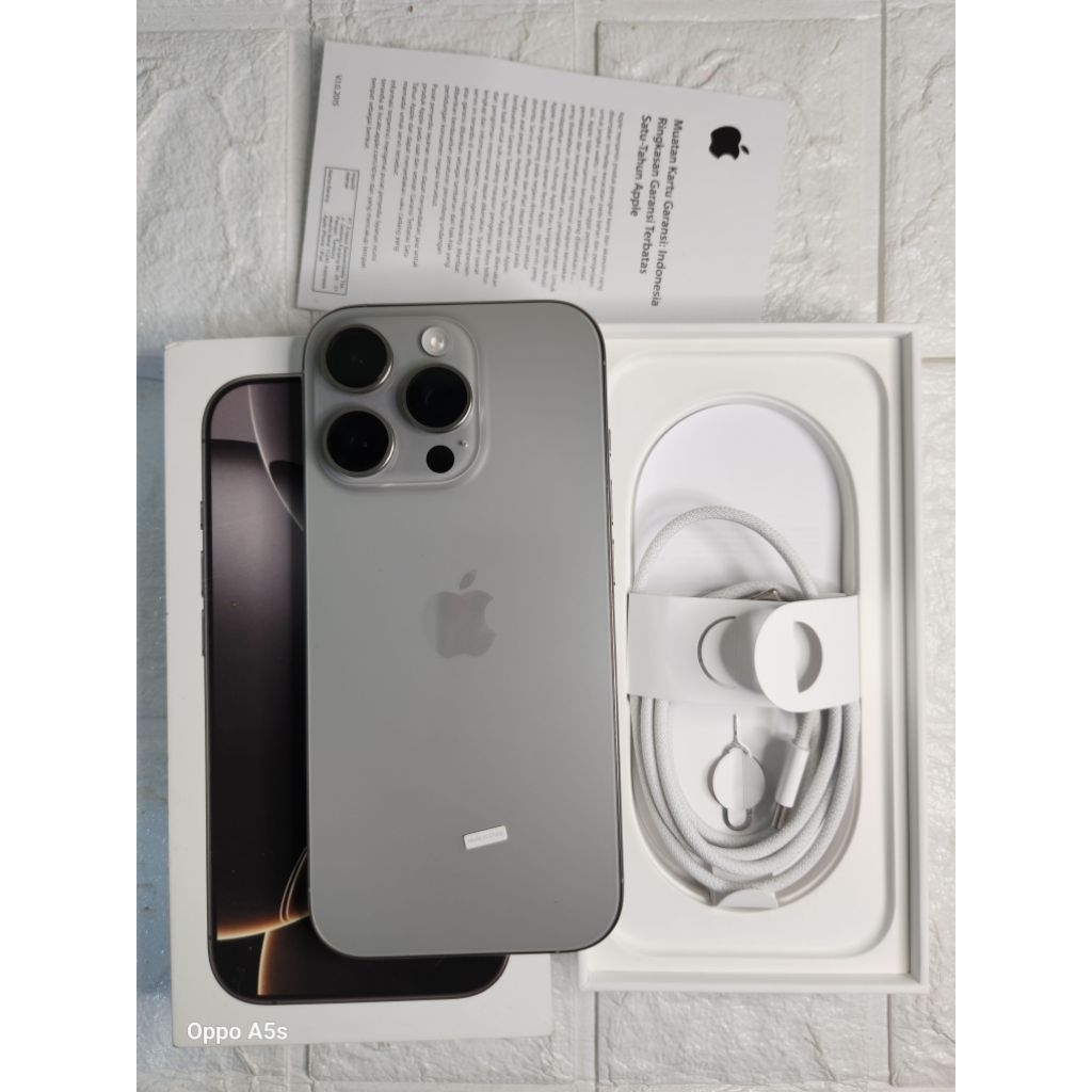 Iphone 16 Pro 128 ibox Second