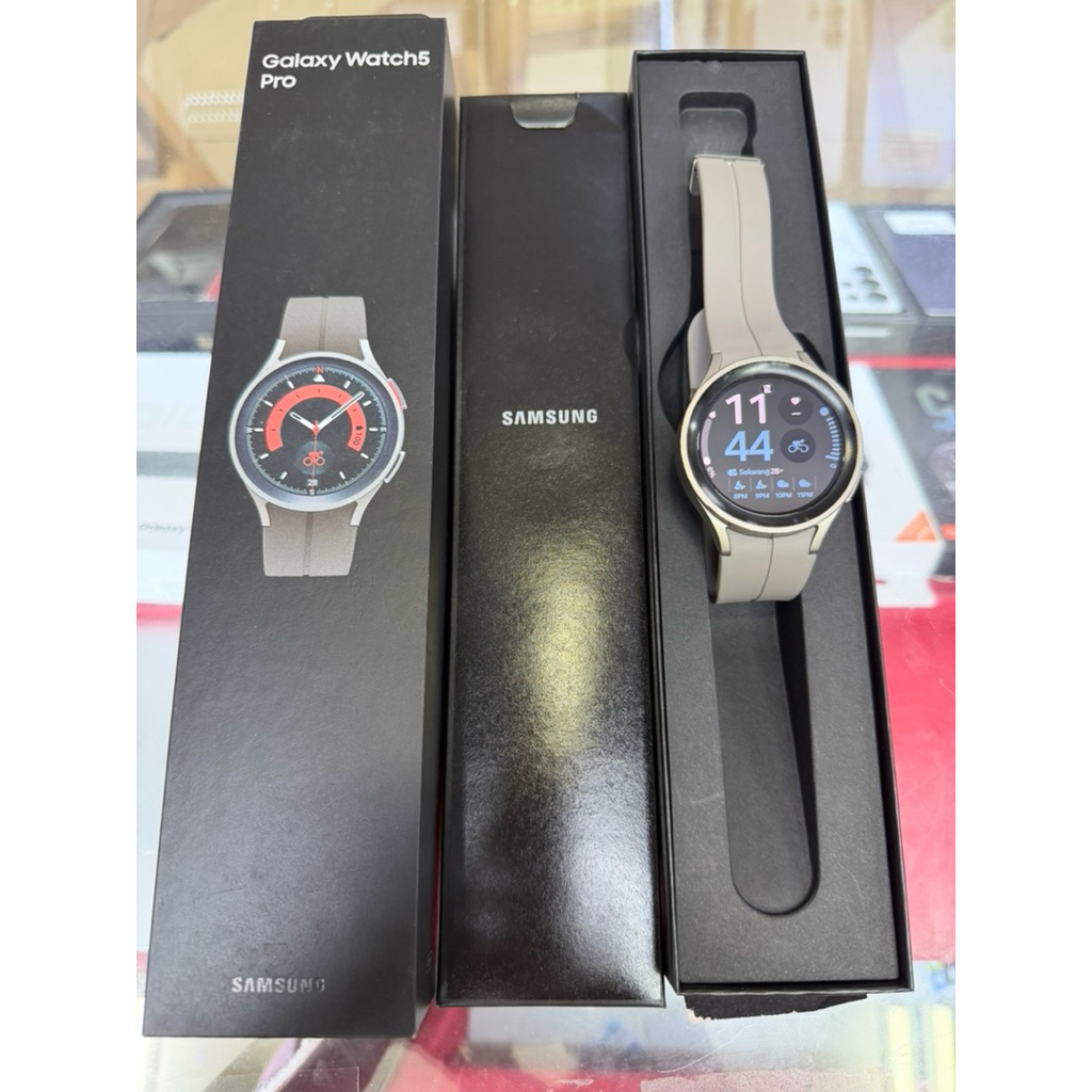Samsung Galaxy Watch 5 Pro 45MM second garansi resmi