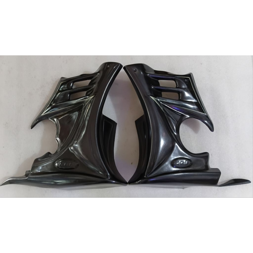 Fairing Body Samping Byson, Bahan Fiber Black/Hitam