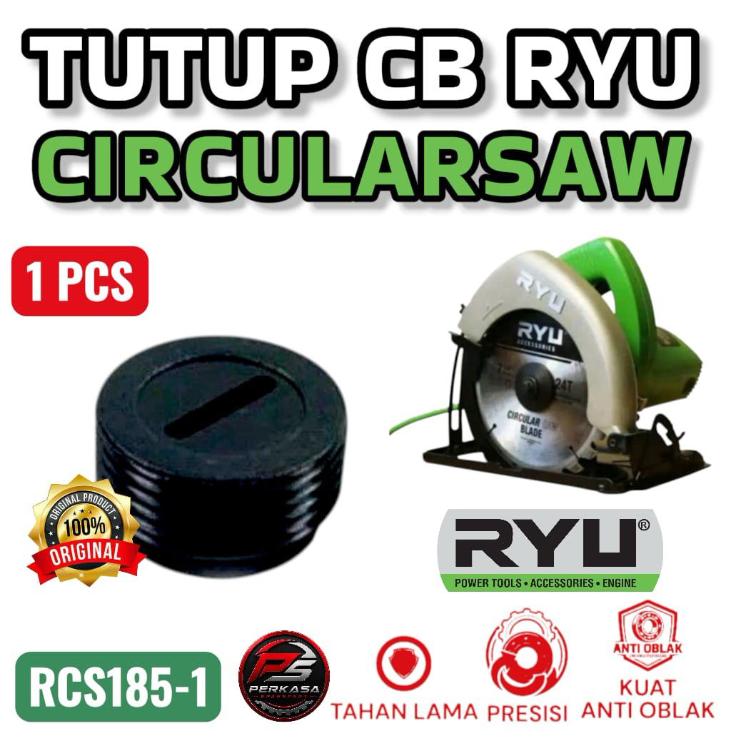 Tutup Carbon Brush RYU Circularsaw RCS185-1 Tutup CB Serkel Ryu