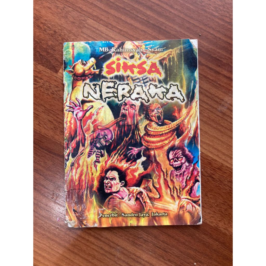 Komik cerita siksa neraka oleh MB Rahimsyah -syam