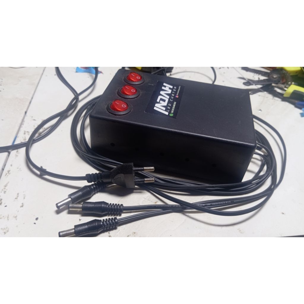 Driver led 3 mode 36watt+36watt+36watt