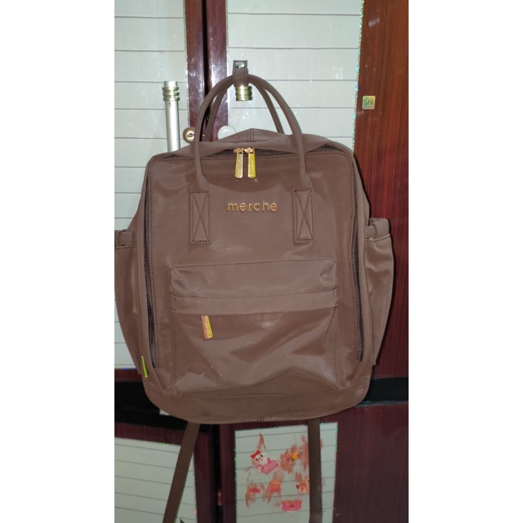 Preloved Tas Backpack Merche Brown