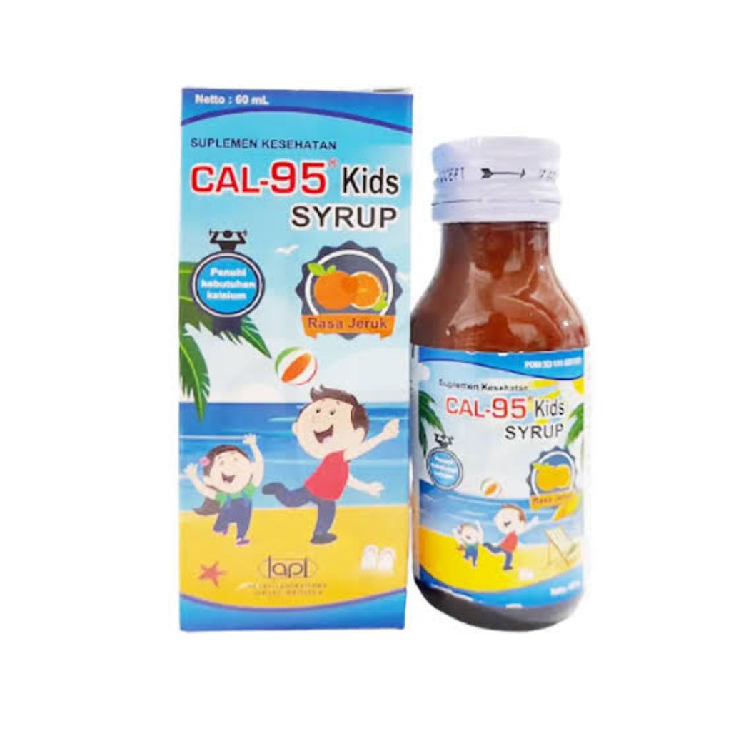 Sirup Kalsium Anak Lapi Laboratories 60ml - Membantu Pertumbuhan Tulang, Menunjang Kesehatan, Kandun