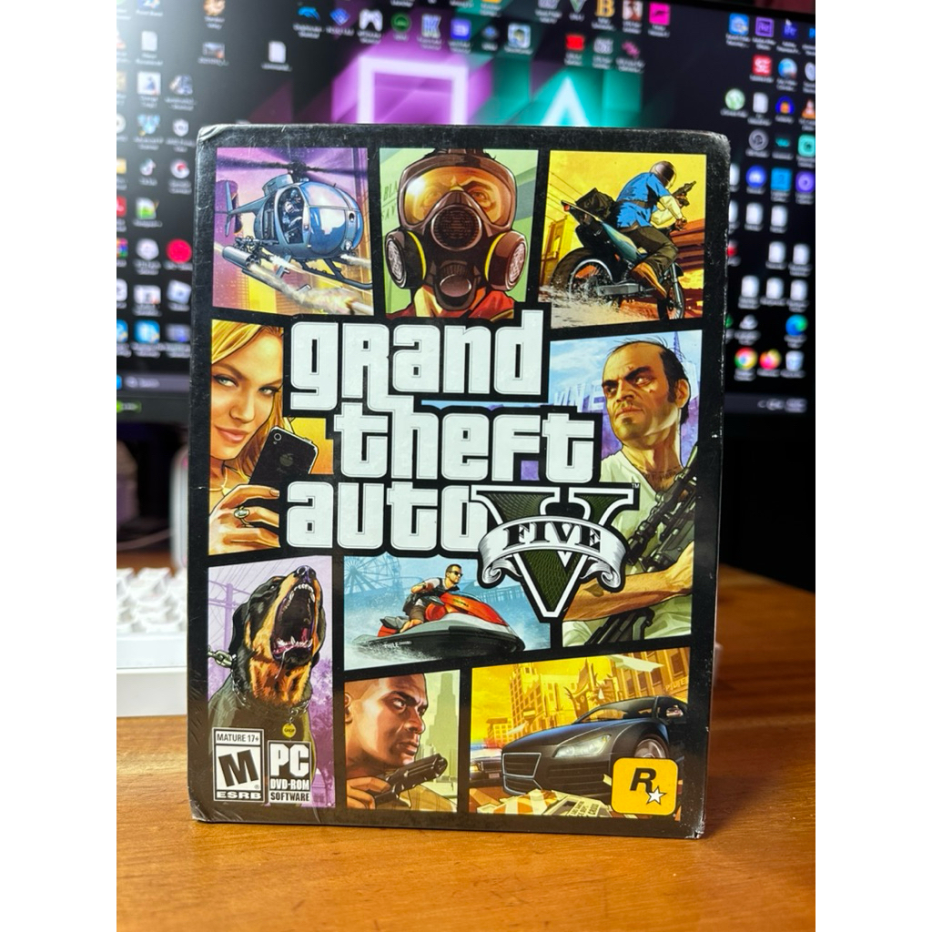 Grand Theft Auto V PC DVD Windows | GTA 5 PC