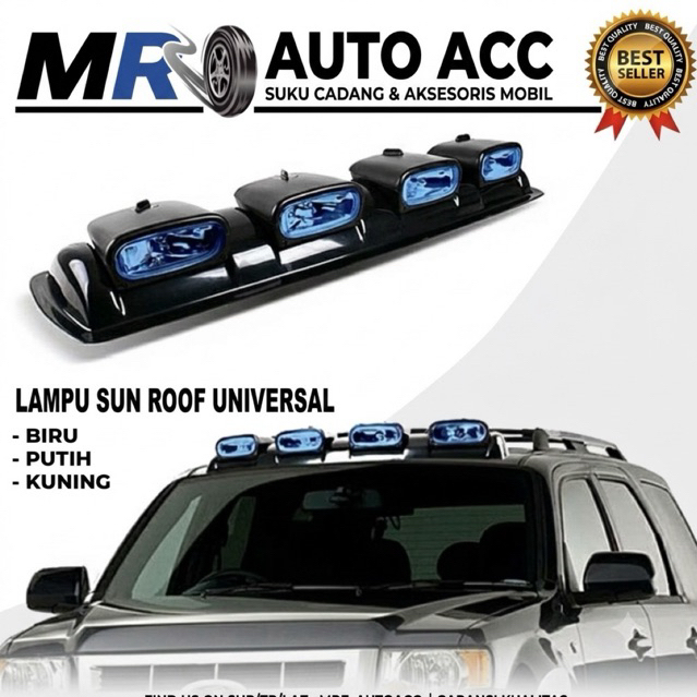LAMPU ROOF - LAMPU TEMBAK ATAP MOBIL